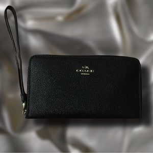 Black coach wallet